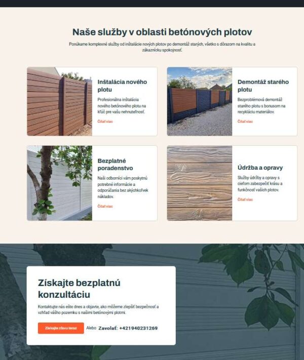 Firemná webova stránka - Image 3